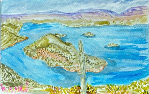 Lake Pleasant in Arizona