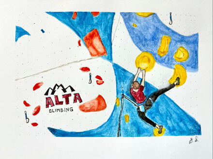 My former climbing gym, seen this from a real life photo on their website.